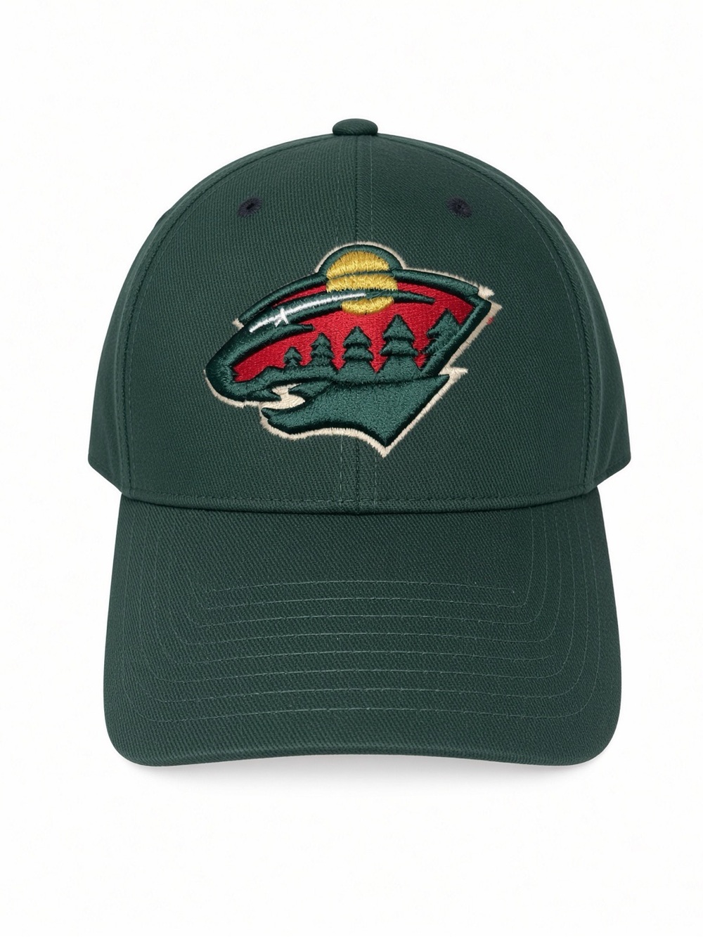 Fan Favorite Minnesota Wild Green NHL Strapback Cap OSFA